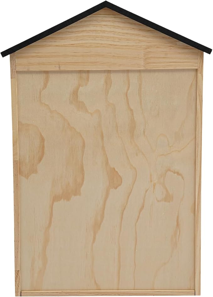 Outdoor Library Book Box,2 Tiers 25”×16”Literature Exchange Cabinet with Metal Hinges and Practical Handle,Wooden Book Cabinet with Clear Acrylic Window for Home Schools Front Yard
