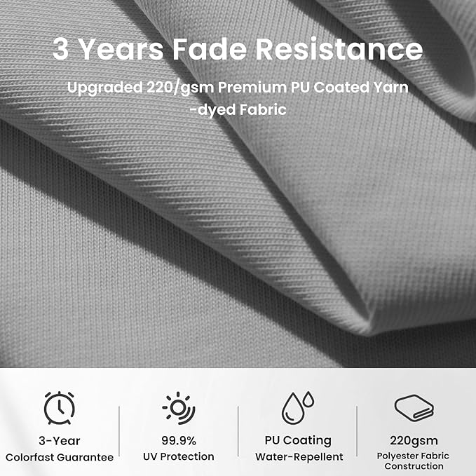 Patio Umbrella, 10FT Outdoor Umbrella with Base Included, 45° Tilt Large Cantilever, UV Protection, 360° Rotation for Backyard, Poolside, Deck, Pool, Garden