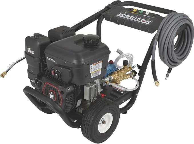 NorthStar Gas Cold Water Pressure Washer, 3600 PSI, 3.0 GPM, NorthStar Engine