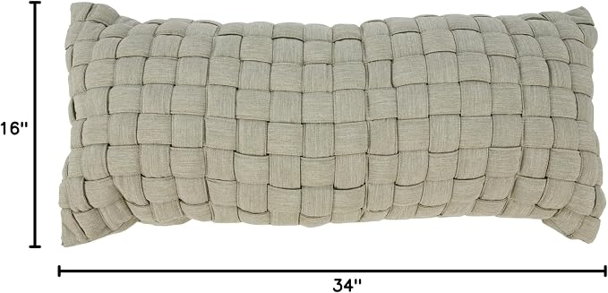 Original Pawleys Island B-Weave-Flax Soft Weave Hammock Pillow, Flax