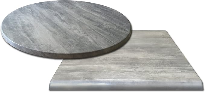 30" x 30" Greystone, Indoor/Outdoor All-Season Endurotop Table Top by The Holland Bar Stool Co.