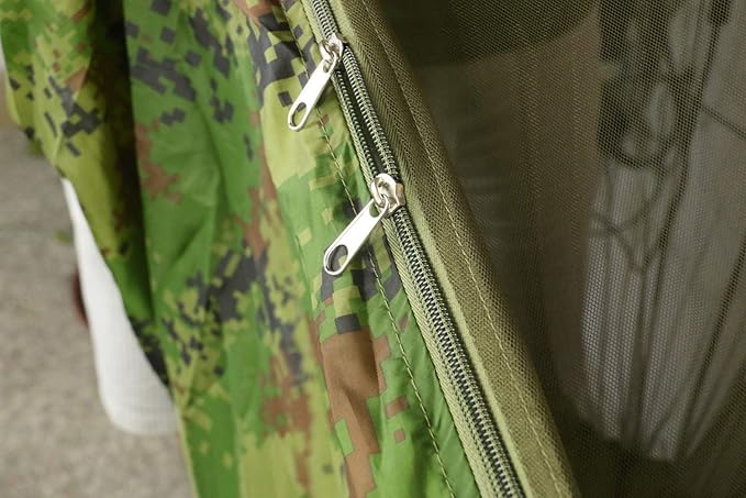 Camping Hammock with Rain Fly and Bug Net Hammock with Mosquito Net Portable Hammock and Canopy Hanging Hammock for 2 Person Hammocks for Trees Lightweight Hammock(Camouflage)