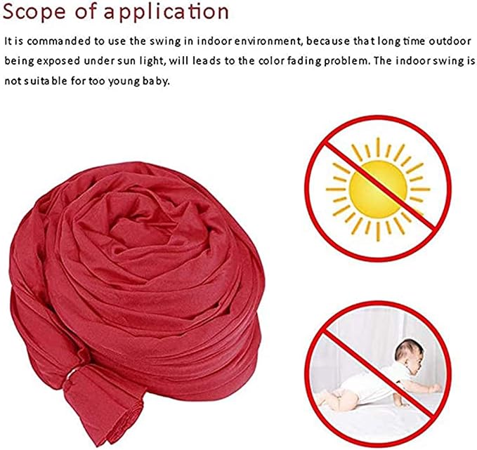 Home Cuddle Hammock Indoor Therapy ADHD Swing Nylon Snuggle Sensory Swing with Special Needs for Kids Children Autism Aspergers Easy Install (Size : 100 x 280 cm)