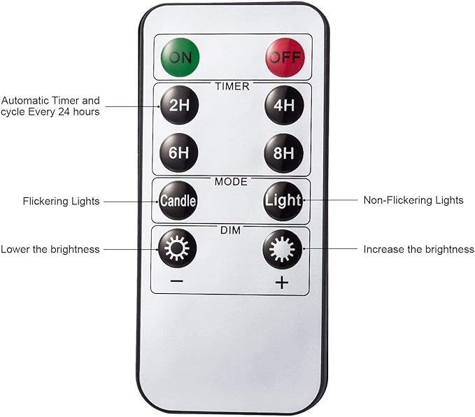AKU TONPA Flameless Candles Battery Operated Pillar Real Wax Electric LED Flickering Candle Sets with Remote Control Cycling 24 Hours Timer, 4" 5" 6" Pack of 3 (Ivory)