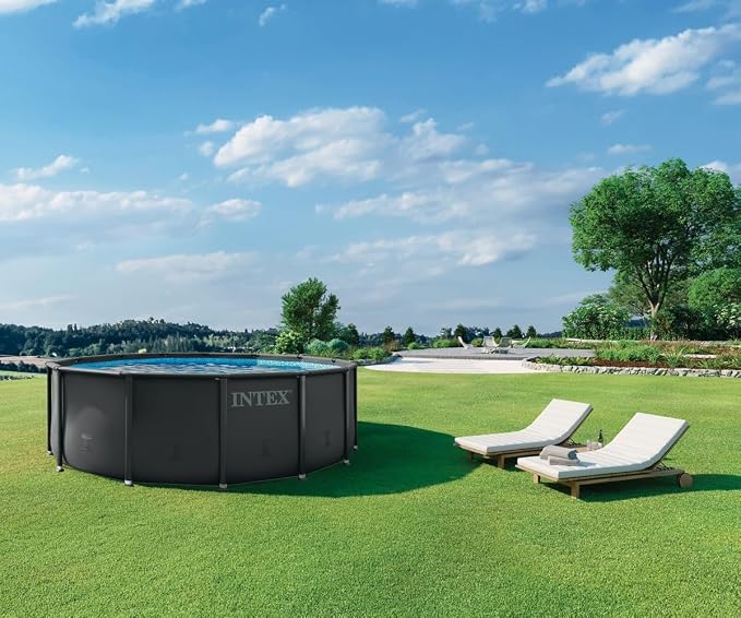 Intex 14ft X 48in Ultra XTR Above Ground Swimming Pool Set with Sand Filter Pump