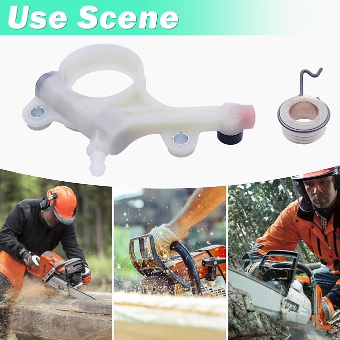 Adefol Oil Pump Oiler Worm Gear Kit for Stihl MS271 MS271C MS291 MS291C Chainsaw Replacement Parts Replace 1141 640 3203