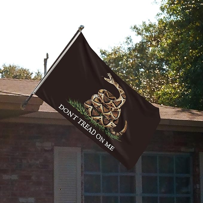 We The People Flag 1776 American Flags Dont Tread On Me 3x5 FT Polyester Banner With 2 Bass Gromments Independence Day 4th of July Flag Patriotic House Decoration (pattern-4)