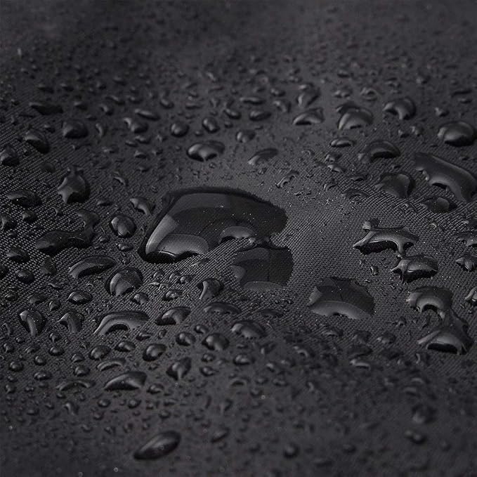 Outdoor Deck Box Cover 420D Waterproof Patio Storage Box Cover Outdoor Deck Box Ottoman Bench Cover Protects from Outdoor Rain Wind and Snow Black 48"L x 24"W x 22"D