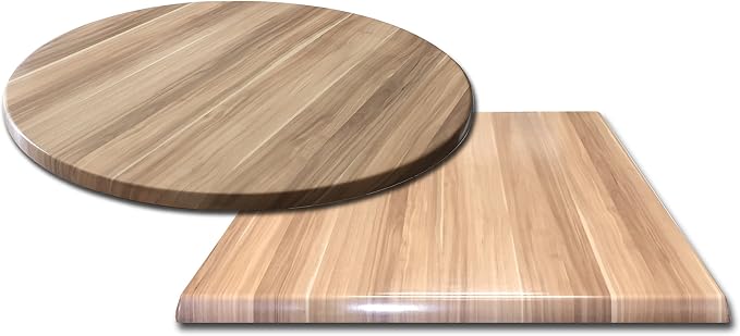 30" Diameter Natural, Indoor/Outdoor All-Season Endurotop Table Top by The Holland Bar Stool Co.