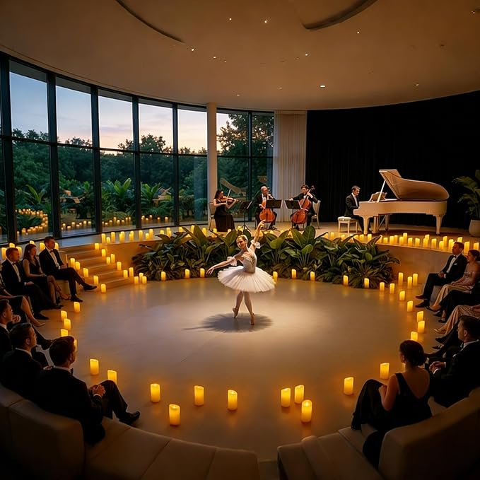 Flameless Candles 4" 5" 6" Set of 9 Outdoor Indoor Pillars Battery Operated Flickering Candles Include 8-Key Remote Timer Function Ivory Fake LED Candles for Wedding, Aniversary,Christmas Decor