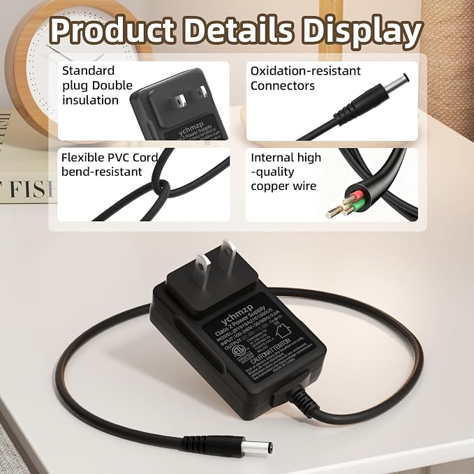 21V Mini Chainsaw Battery Charger,Lithium Battery Charger Compatible with Aker/Saker/Seyvum/O-Conn Mini Chainsaw Replace the power cord
