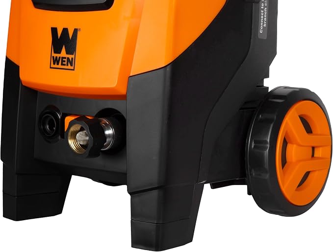 WEN 2300 PSI Electric Pressure Washer with Wheel Kit and 1.4 GPM Adjustable Flow Rate (PW2300)