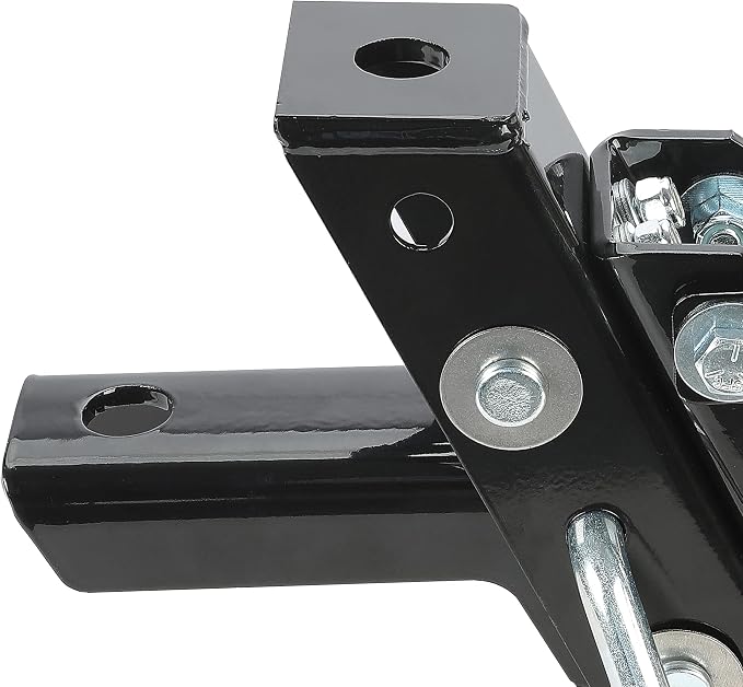 HECASA Adjustable Lawn Mower Hitch Universal Garden Tractor Hitch Compatible with John Deere Cub Cadet Husqvarna Craftsman Riding Mowers