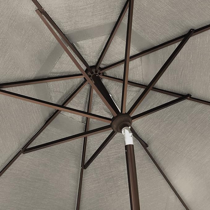 EliteShade USA 10-Year-Non-Fading 10Ft Market Patio Umbrella, UPF 50+ UV Protection Performance Sun Umbrella, Heavy Duty Commercial Grade Outdoor Table Umbrella with Crank & Tilt, Windproof Vented Top for Garden, Pool, Deck and Outdoor Playsets, Antiqu...