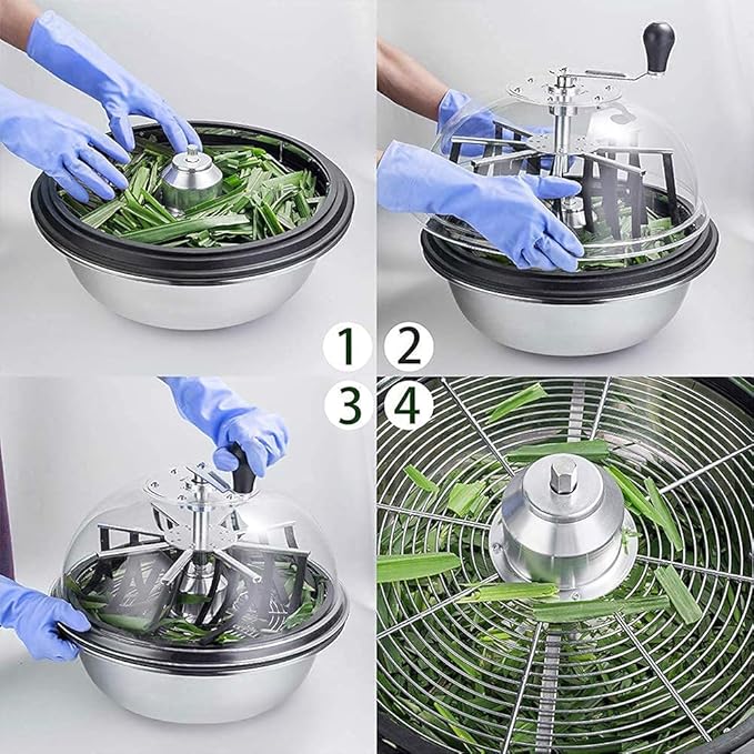 Herb Guard 16-inch Leaf Bowl Trimmer - Ultimate Precision & Efficiency