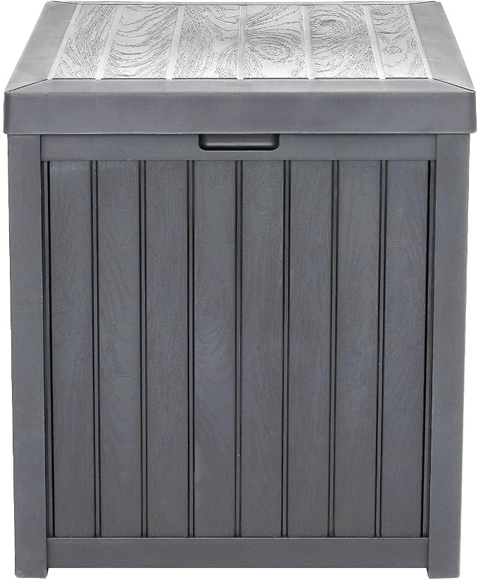 Storage Deck Box, Outdoor Garden Tools and Storage Container for Patio Furniture, Store Items on Patio, Garage, Yard,51 Gallon