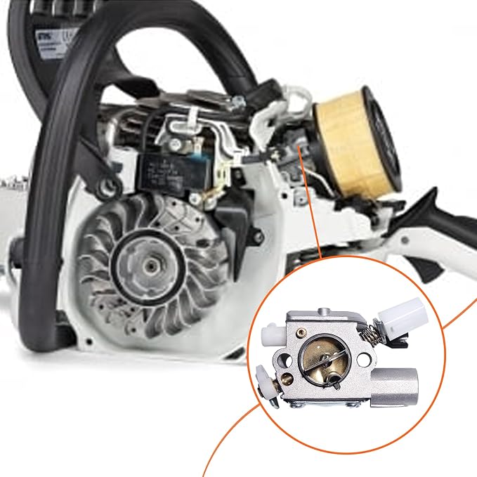 Carburetor Carb Air Filter Maintenance Kit for Stihl MS251 MS251C MS241 MS241C MS231 MS231C Chainsaw Parts 1143 120 0617 Zama C1Q-S233