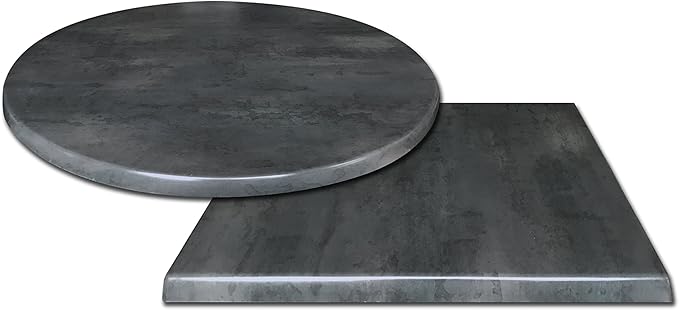 Holland Bar Stool Co. OD30RBlkStl 30" Diameter Black Steel, Season EnduroTop Indoor/Outdoor Table Top
