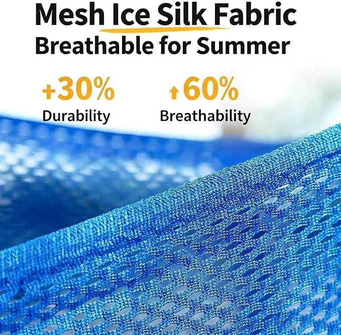 Outdoor Hammock, Super Soft and Breathable Nylon Mesh Hammock - Maximum Load of 650 LB (Black)