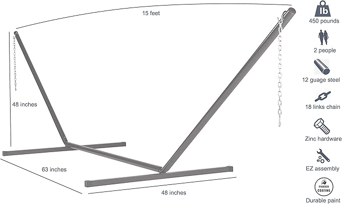 Jumbo and Metal Tribeam Stand (Mocha)