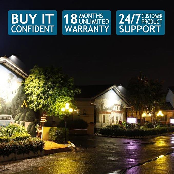 12V AC/DC LED Flood Light, 10W Mini IP65 Waterproof Outdoor Security Light, 900LM, 6000K Daylight White, 80W Halogen Bulb Equivalent
