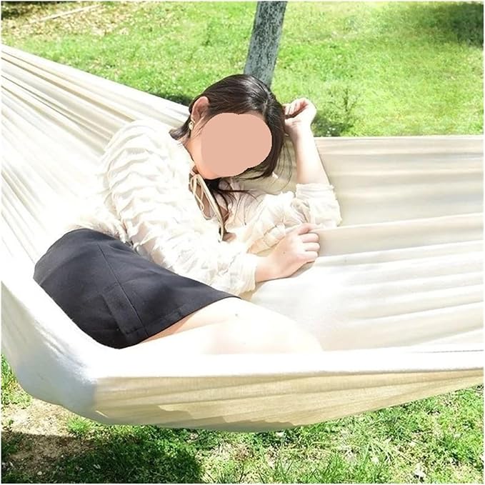 Hammocks, Camp Swings Hammock Garden Travel Sleeping Rest Balcony Hammock Patio Portable Camp Supplies,for Outside(Blue,Double)