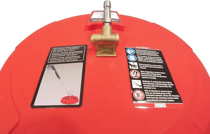 The ROP Shop | 15" Surface Cleaner Attachment for Homelite Power Pressure Water Washer 3300 PSI