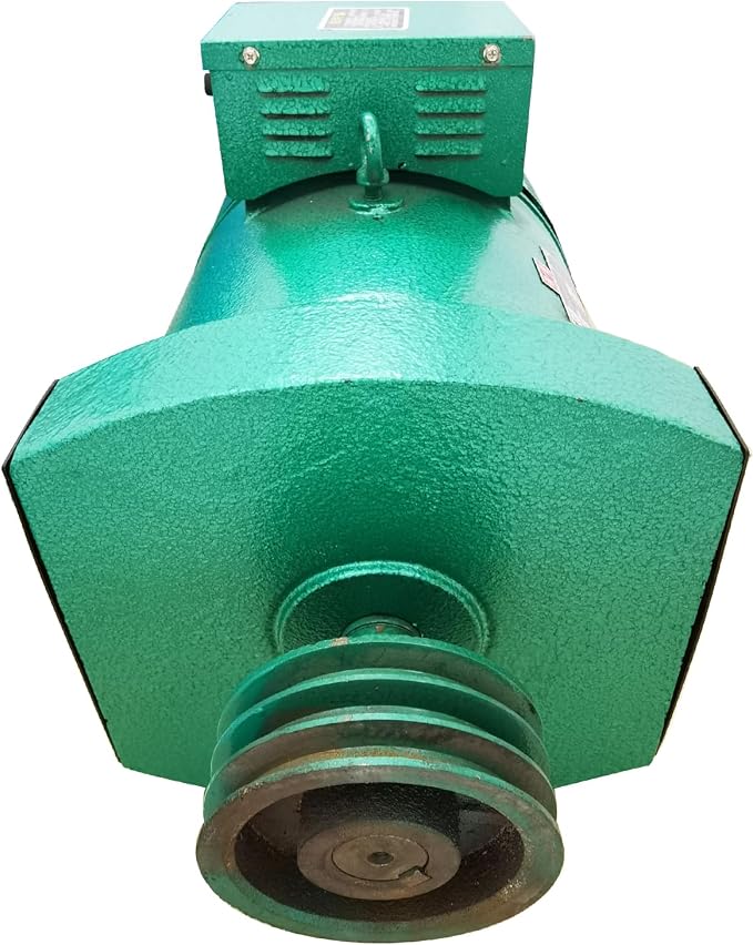 Pure Copper Generator Engine Driven Single Phase Brushed Alternator 15KW Industry Heavy Duty Generator with Cast Iron Shell for Home Farm Workshop 220V