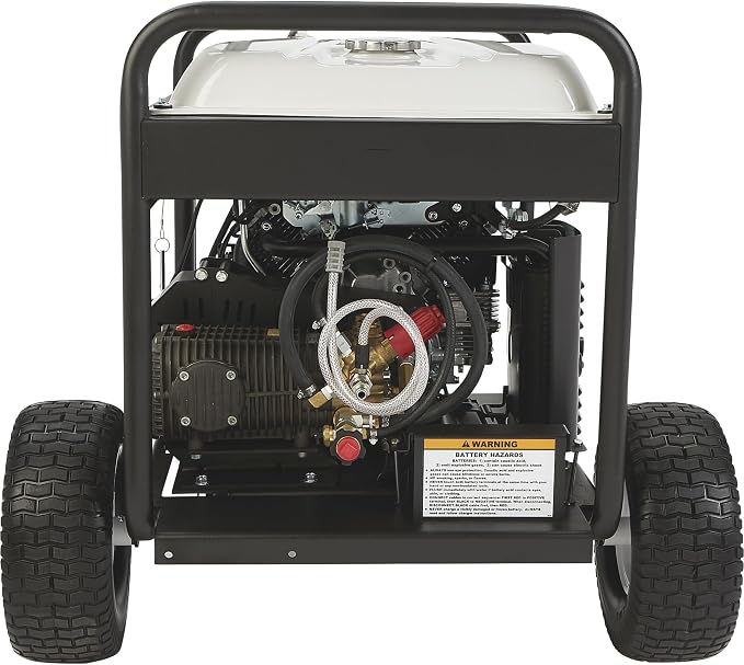 NorthStar Gas Cold Water Pressure Washer, 5000 PSI, 5.0 GPM, Honda Engine, Electric Start, Belt Drive, Model# 1571493