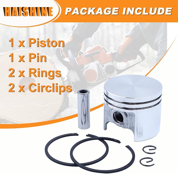 37mm Piston Pin/Finger Rings Circlips Kit For STIHL 017 MS170 MS 170 Chainsaw #1130 030 2000 Engine Parts