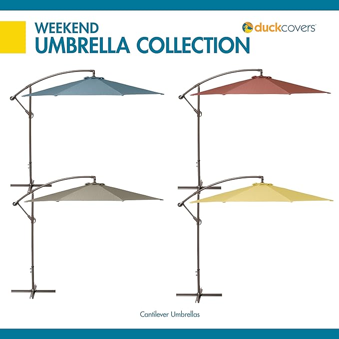 Classic Accessories Duck Covers DUCN2 Weekend Patio Cantilever Umbrella