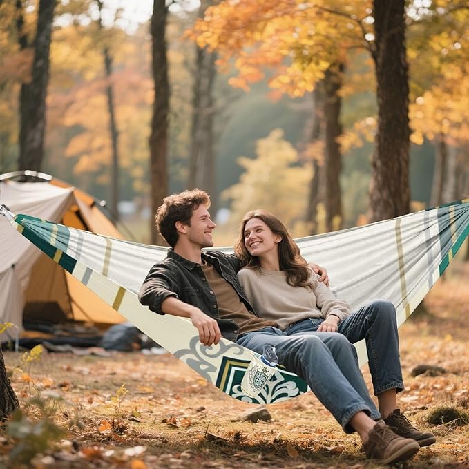 Shield and Crown Outdoor Hammocks with Tree Straps Fabric Hammock for Camping & Hiking Essential