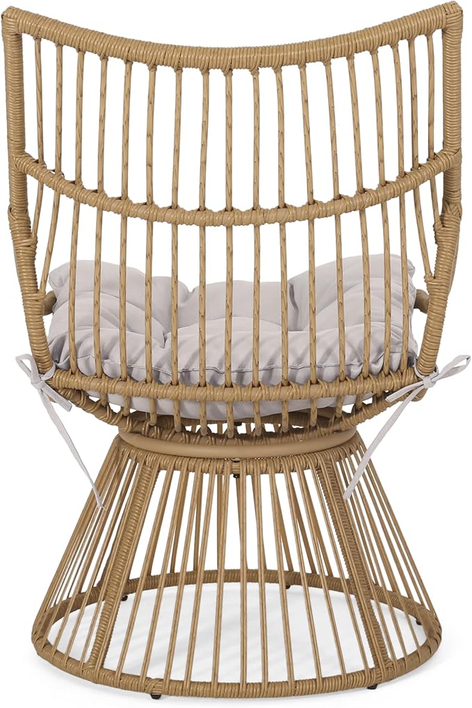 Christopher Knight Home Caryl End Table, Light Brown + Beige