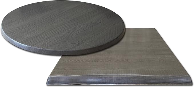 30" x 30" Charcoal, Indoor/Outdoor All-Season Endurotop Table Top by The Holland Bar Stool Co.