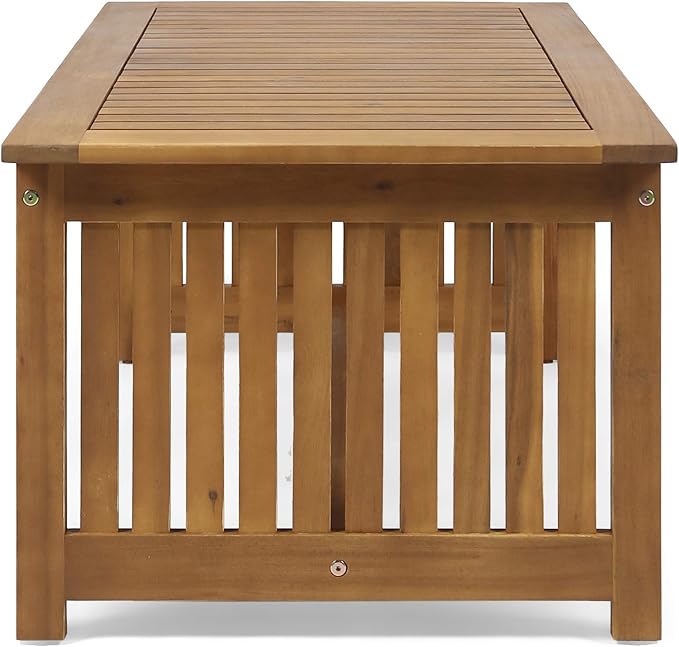 Christopher Knight Home Grace Outdoor Acacia Wood Coffee Table, Brown Patina Finish