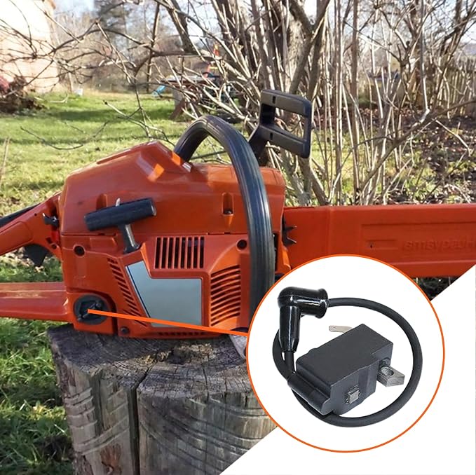 For Stihl MS311 MS391 Chainsaw OEM Spark Plug & High Voltage Package (1140 1305 B, 1140 400 1303) - Essential Maintenance For Optimal Per For mance