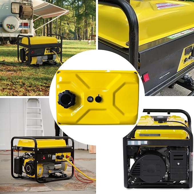 Generator Gas Metal Fuel Tank for Champion 5500 6250 6500 6875 7500 7800 7850 8000 9000 7000 7200 9375 Watt Firman Honda & Clone 5KW