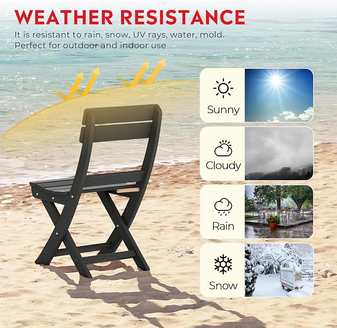 Costaelm Outdoor Bistro Table and Chairs Set of 2, Round Portable Folding Bar Height Barstool Set of 3, Tall Balcony Pub High Top Table 3 piece Patio Set for Deck, Backyard, Garden, Gray