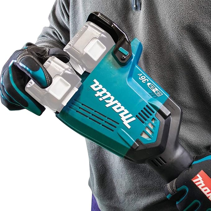 Makita XUX01ZM5 18V X2 (36V) LXT Lithium-Ion Brushless Cordless Couple Shaft Power Head with String Trimmer Attachment, Tool Only (Renewed)