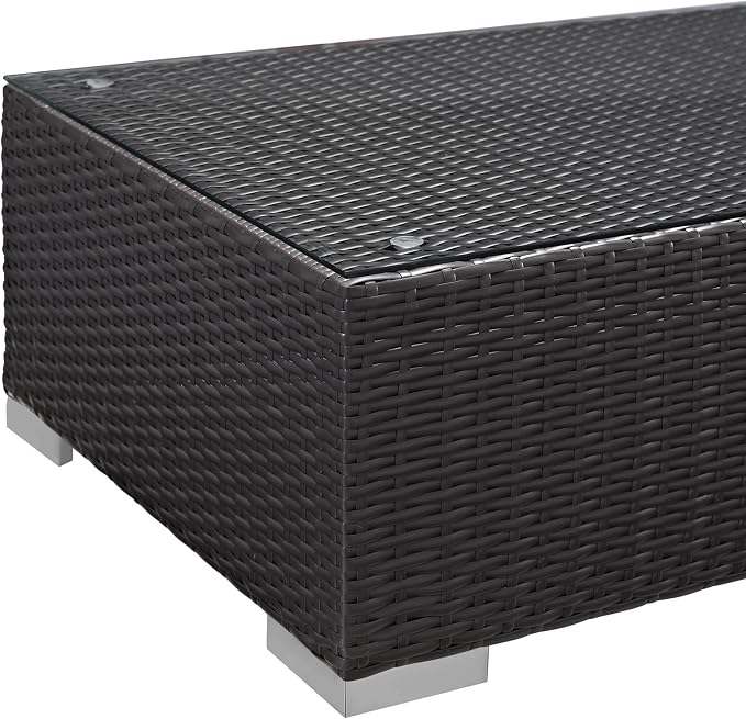 Modway Convene Outdoor Patio Coffe Table, Espresso