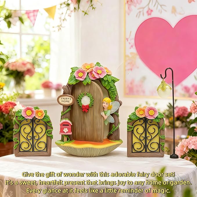 fairy door,fairy door for tree,fairy garden door,fairy garden accessories | fairy door kit,fairy decor,fairy garden accessories outdoor,fairy tree decorations outdoor,fairy door for wall,tree face
