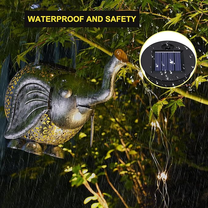 Solar Lights Replacement Top 4 Pack - 2.76 Inches Outdoor Replacement Solar Light Parts, LED Solar Lantern Light Lids, Waterproof Solar Lights Replacement Top Kit for Outdoor DIY Hanging Lanterns