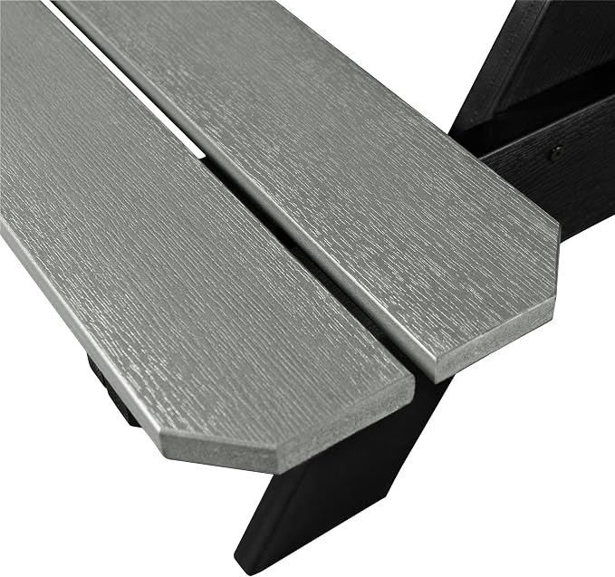 Highwood Professional Commercial Grade National Picnic Table, Flint