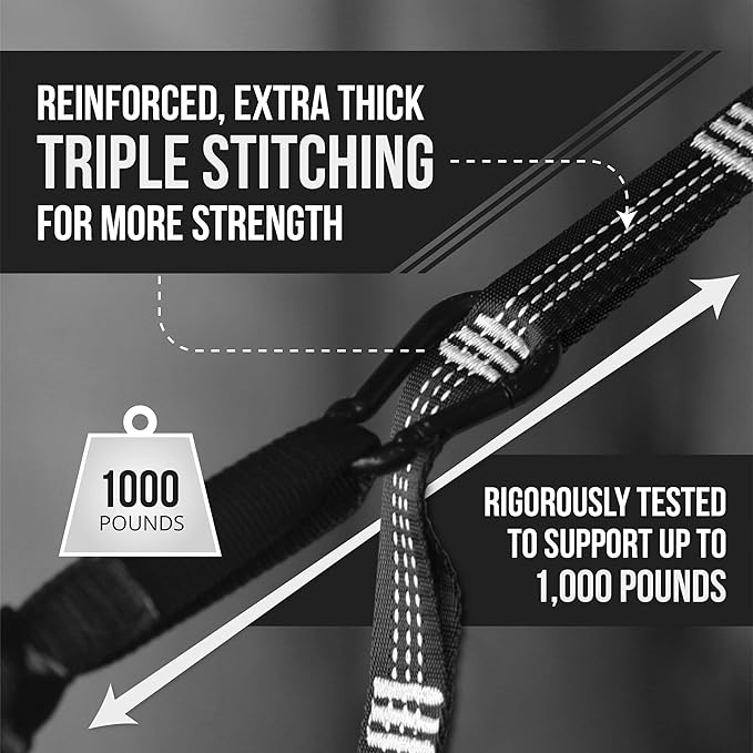 Bear Butt Double Camping Hammock and Bear Butt Kodiak Hammock Straps Bundles.