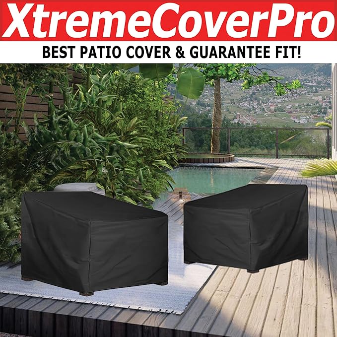 30x27x48 UV-proof Waterproof Furniture Patio Cover 30D x 27W x 48H breathable dust proof sofa table chair storage bar high chair color black sectional armless 30 inches 27 inches 48 inches