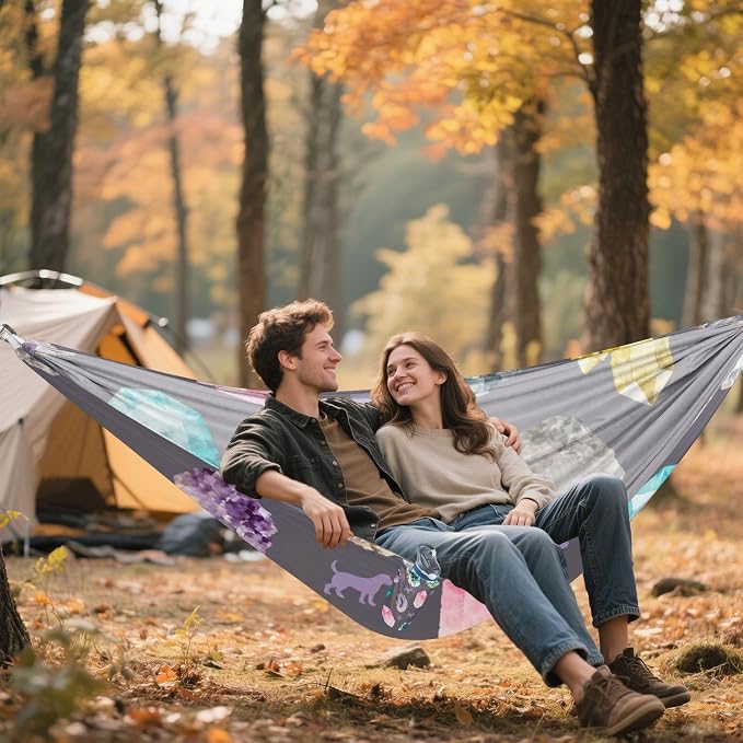 Crystal and Pet Camping Hammock Fabric for Outside Patio Garden