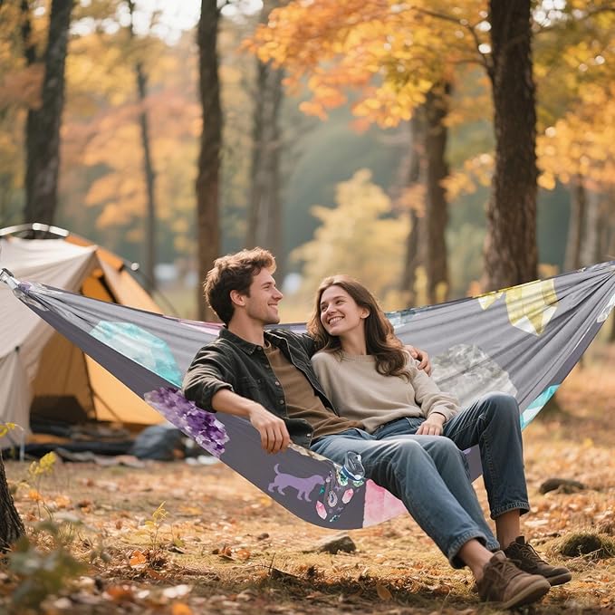 Crystal and Pet Camping Hammock Fabric for Outside Patio Garden