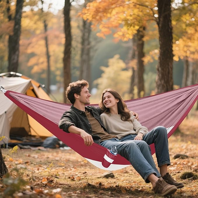 National Flag of Latvia Hammocks with Portabl Carry Bag Backyard Hammock for Indoor Outdoor Patio