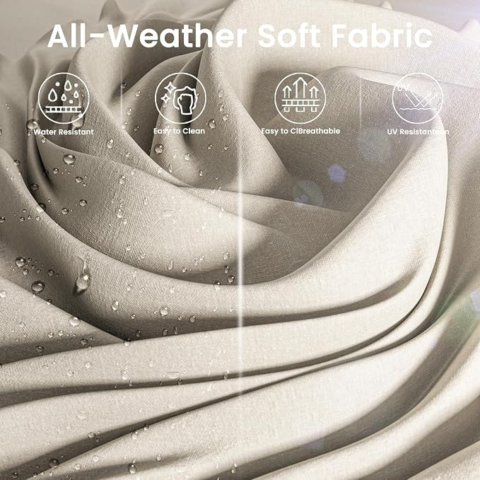 7 Piece Outdoor Patio Furniture Set with Modular Rattan Wicker Sectional Sofa Couch, Water Washable Thick Cushions, Modern Outdoor Conversation Set with Coffee Table for Garden(Blue)