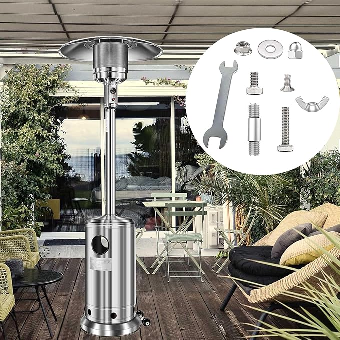 Patio Heater Replacement Parts Patio Umbrella Replacement Parts Hardware Patio Heater Reflector Shield Accessories Round Umbrella